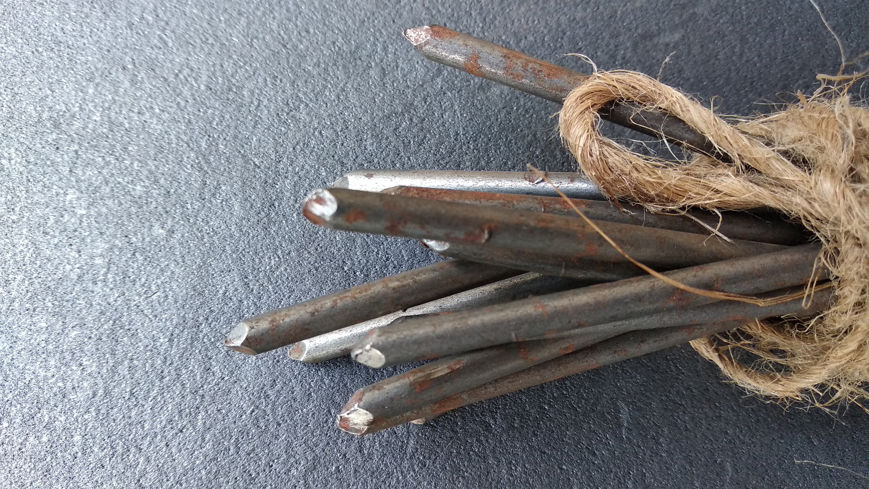 12 Long 5'' Rustic Nails Set Craft DIY Metal Craft Etsy
