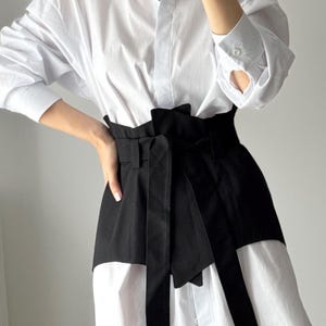 Schößchen Gürtel für Büro Outfit: Anzug Stoff Individuelle Größe Baske Gürtel für Kleid, Lehrer Geschenk, Wickelrock für Frauen
