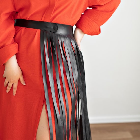 red belt for black dress Black Dress Red Belt Stock Photo 38443948