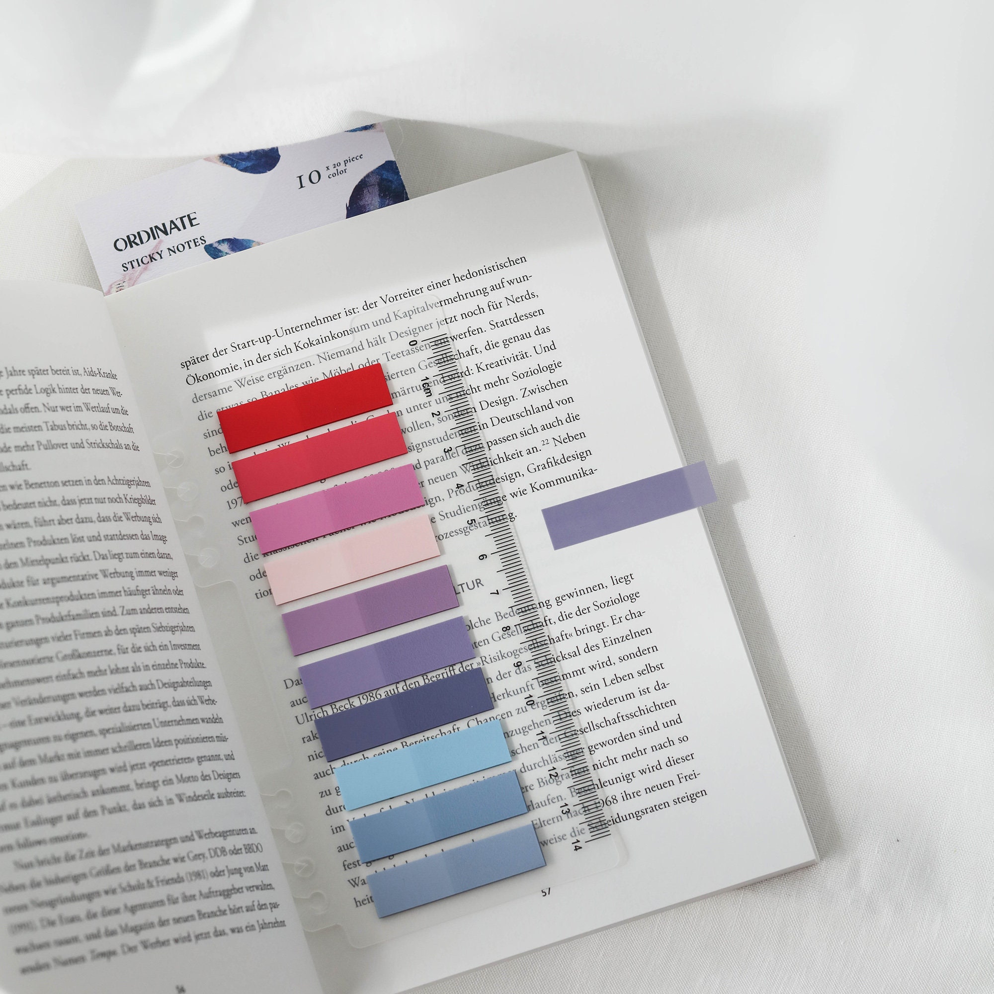 FELIXLEO Haftnotizen 900 Blaetter Sticky Notes Haftstreifen Klebezettel Transparent