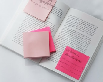 Cotton Candy Sticky Notes | Sticky Notes 75 mm | 2 Colors | 100 Sheets per Color | Post-Its Modern | Palette Collection | Paper | To-Do Lists