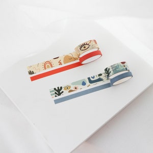 Ordinate Washi Tape | Masking tape | Kreppband DIY Handwerk Papier | Dekoratives Klebeband für Scrapbooking, Planer