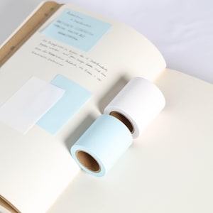 Rotolo di post-it | Note staccabili | Blocco note funzionale | Accessori per planner