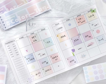 Sticky Notes | 3 Farben  | Moderne Planer Tabs | Haftnotizen | Memo pad | Post Its