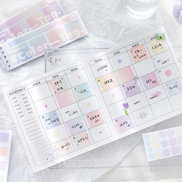 Sticky Notes | 3 Farben  | Moderne Planer Tabs | Haftnotizen | Memo pad | Post Its