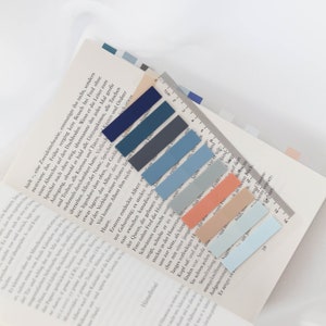Neu! Turquoise Sticky Notes | Sticky Tabs | Haftnotizen | Book Tab | Post its | Klebezettel | textmarker | Stationary supplies