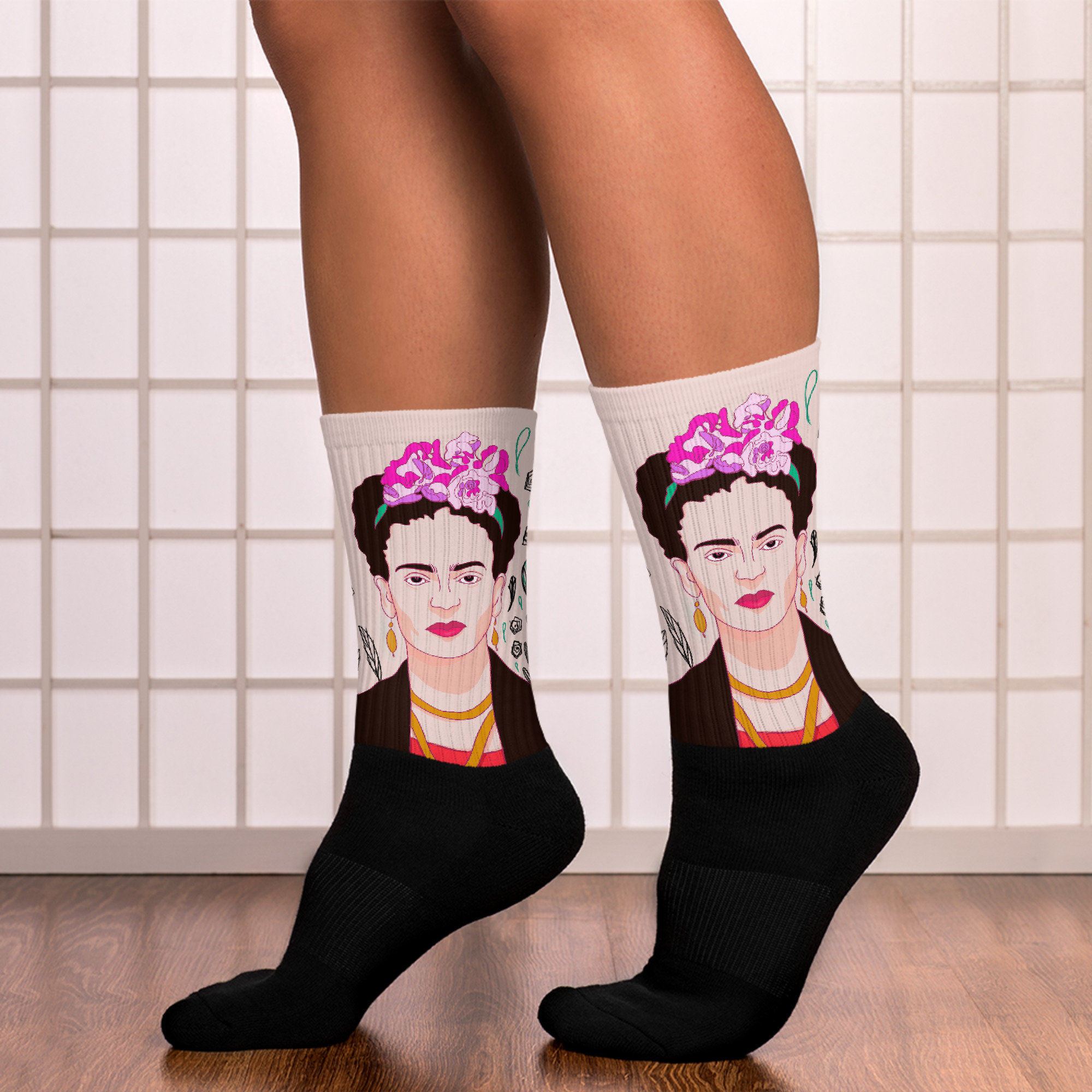 Frida socks Etsy