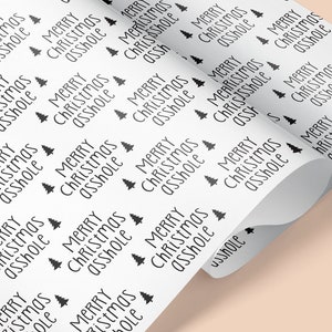 Papel De Regalo Grosero, Divertido Y Grosero, Papel De Regalo De