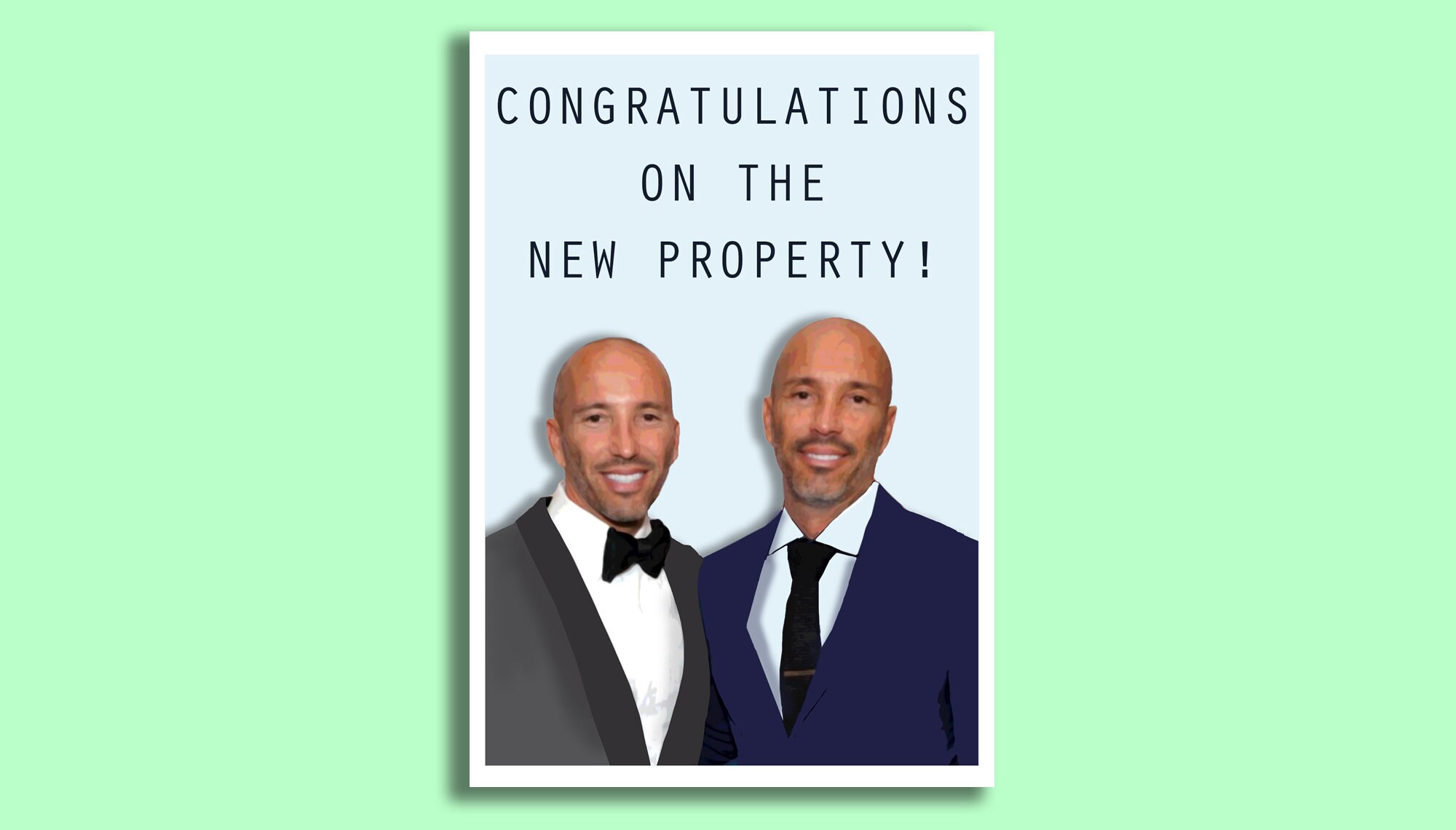 Oppenheim Brothers Card New home Card New Home Oppenheim Etsy