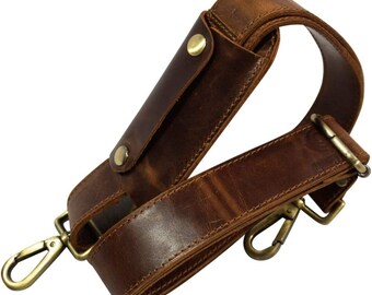 Genuine Leather Shoulder Bag Strap 19mm wide 900mm long, antique brass lobster clasps Crossbody Bag Purse Handbag Luggage Tote Briefcase