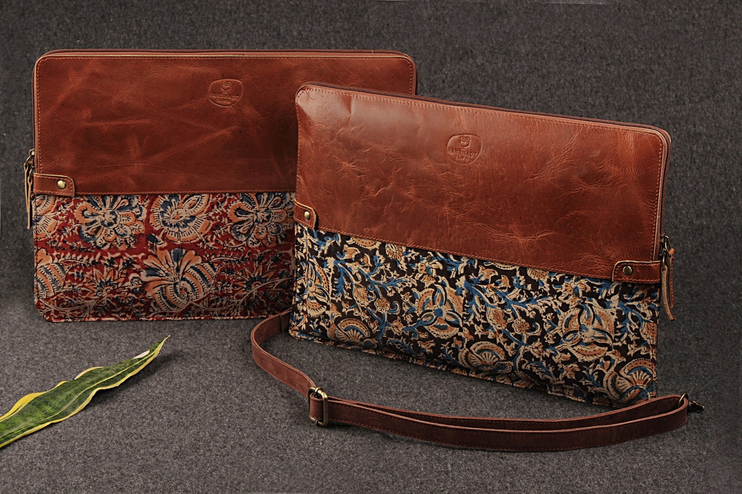 Personalised Leather Laptop Case for MacBook Pro & Air, Customized