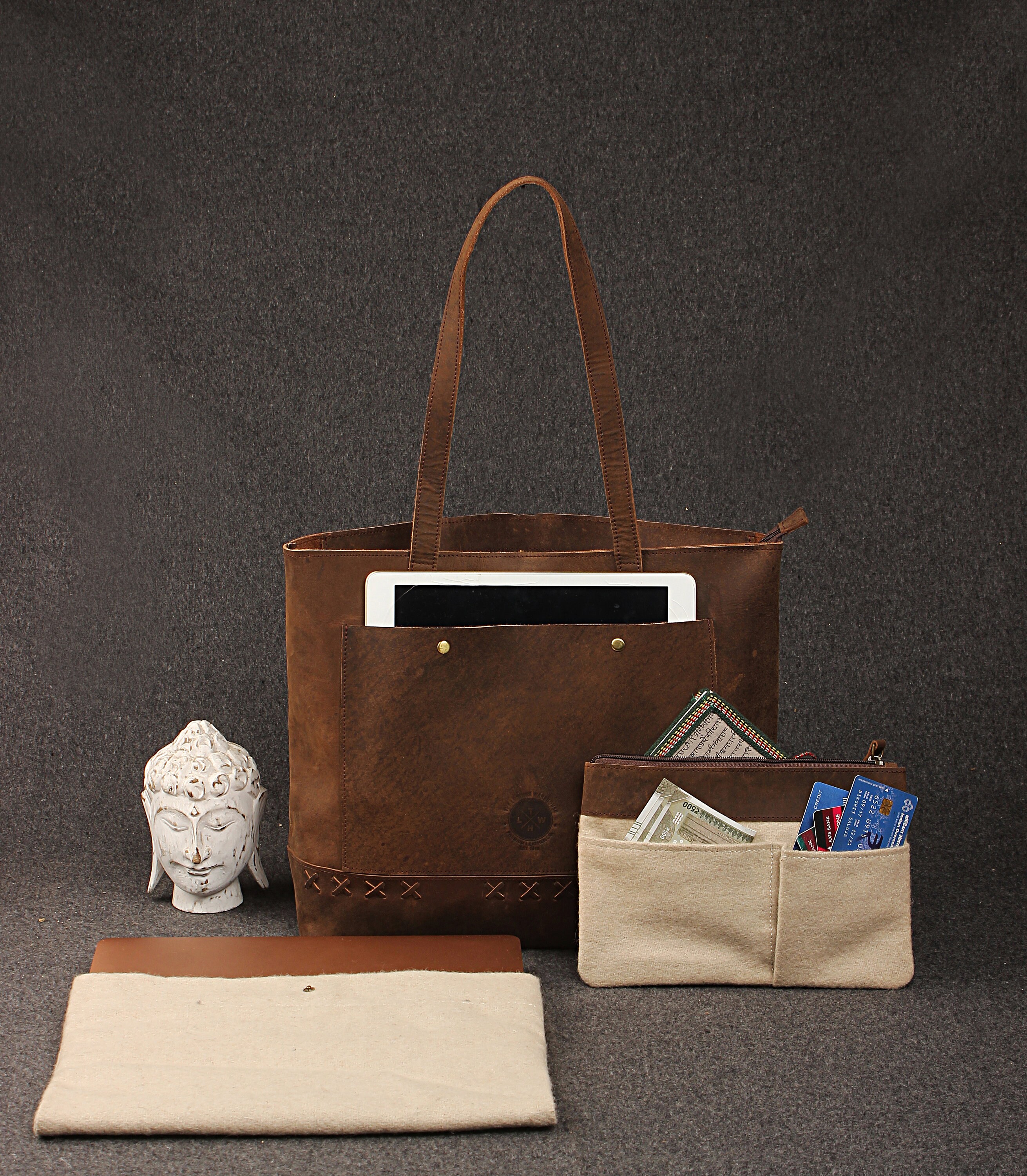 crossbody purse blue