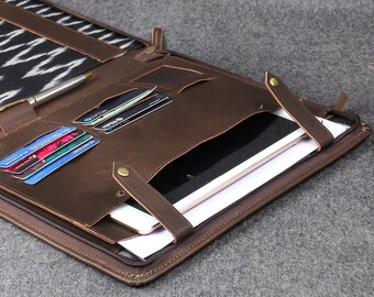 Stunning 12.9 Leather iPad Pro Briefcase for 2023 by MacCase