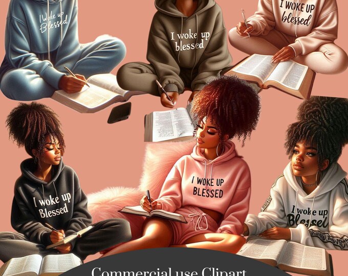 I Woke up Blessed/Devotional Clipart