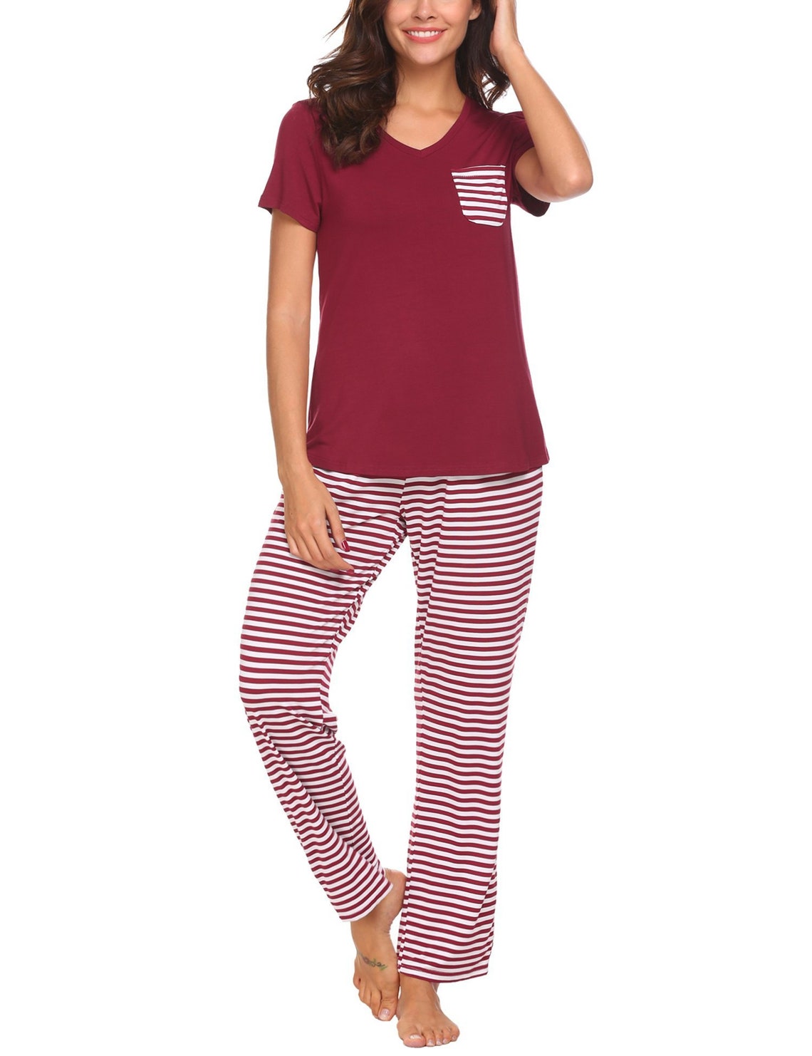 target short sleeve pajama set
