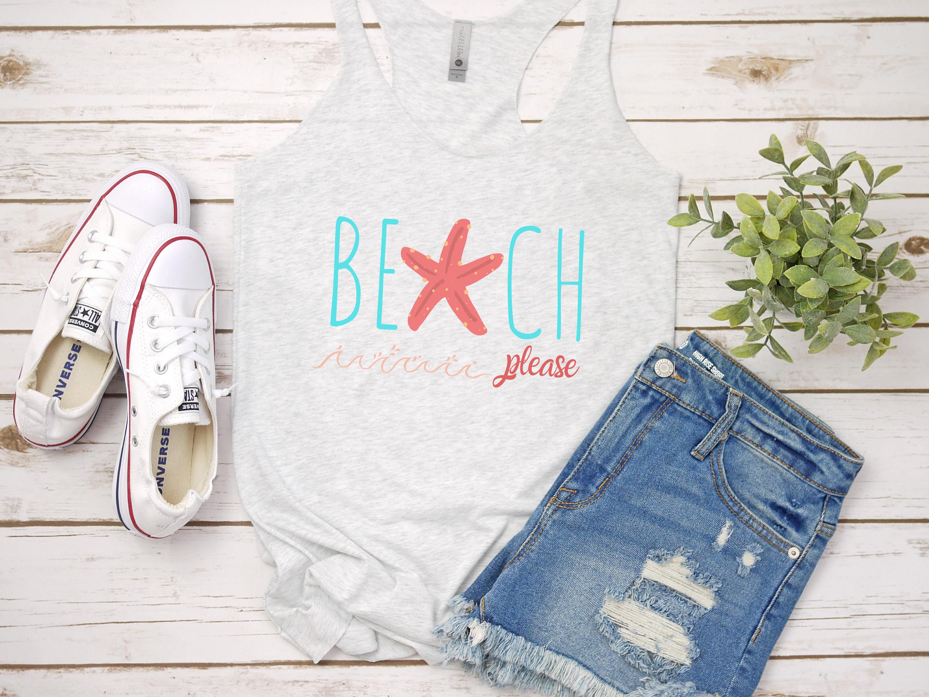 beach life tank top
