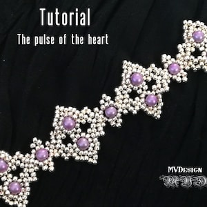 Handledning för armband Hjärtats puls - Pärlmönster PDF