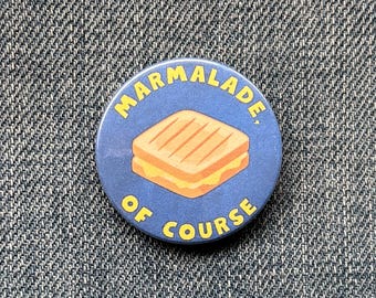 Insignia inspirada en el musical Paddington - sándwich de mermelada