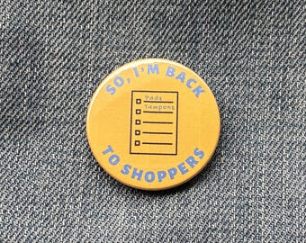 Insignia inspirada en el musical Come From Away: así que vuelvo a los compradores