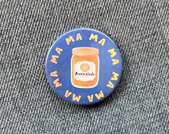 Insignia inspirada en el musical de Paddington - mermelada