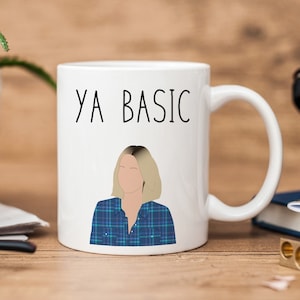 Tazza Eleanor Shellstrop Good Place / Ya Basic / Tazza divertente / Tazza con citazione Good Place