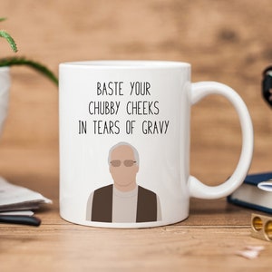 Pierce Hawthorne | Community | Mug | Chubby Cheeks | Funny Mug | Community Quote Mug