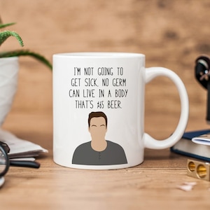 Nick Miller/New Girl/Get Sick/%65 Beer/Tazza divertente/Tazza con citazione di Nick Miller