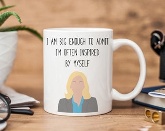 Leslie Knope | Parks and Rec | Inspired | Funny Mug | Leslie Knope Quote Mug