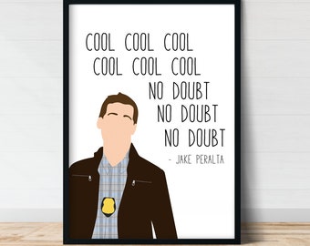 Jake Peralta Quote Etsy