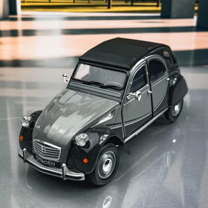 1984 Citroen 2CV6 Charleston | Diecast Model Car | 1/24 Scale Vintage Model Car | Licensed Model Car
