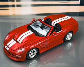 Burago Shelby Series 1 Diecast Model Car 1/24 - Made in Italy - Etsy