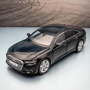 Audi A6 Diecast Model Car | 1:32 Scale, Black