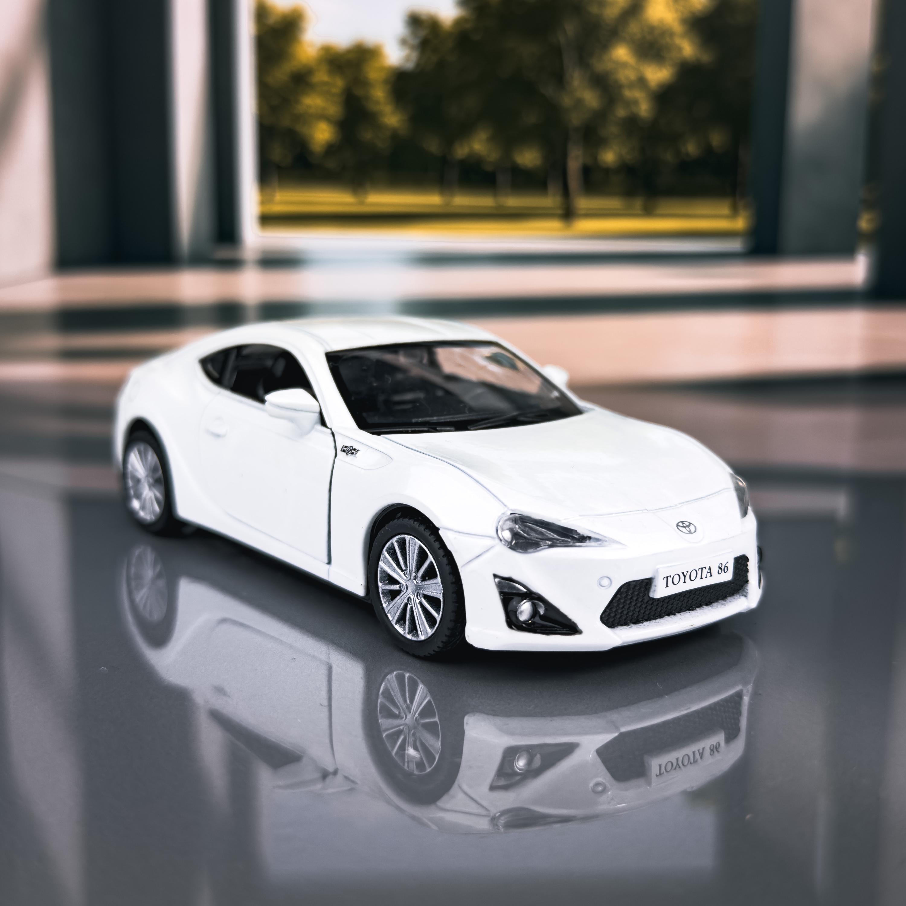 Toyota 86 Diecast Model Car | 1:36 Scale, White - Etsy