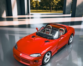 1992 Dodge Viper RT10 | Diecast Model Car | Vintage Model