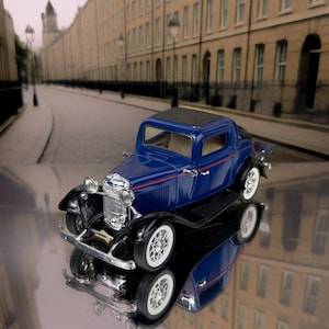 1932 Ford 3 Window Coupe | Diecast Model Car | Scale 1:32 | Authentic Model Car  | Gift