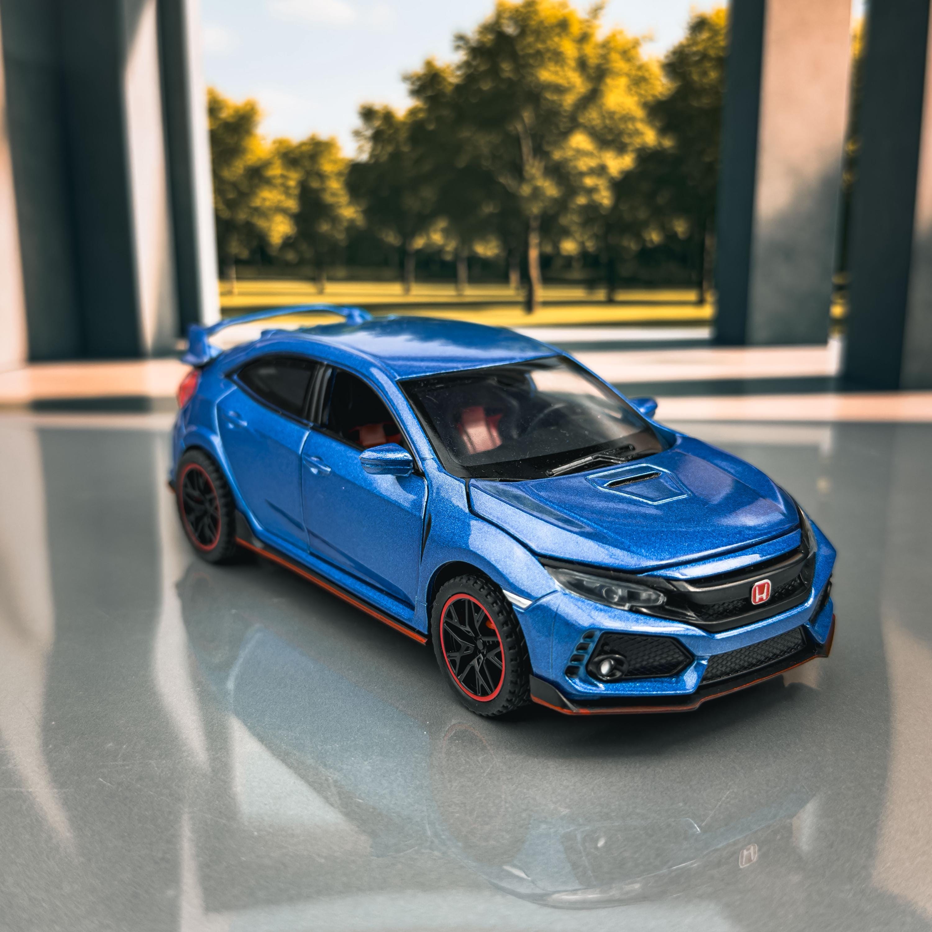 Honda Civic Type R | Diecast Model Car | Vintage Model Car | Honda Die ...