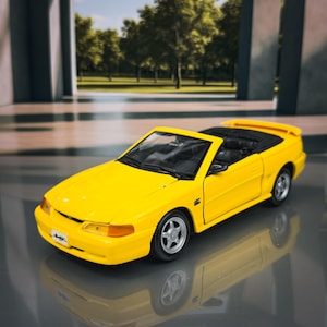 1994 Ford Mustang GT | Die Cast Model car | Vintage Model Car | Ford Diecast | Scale Model Car 1:24 | Gift