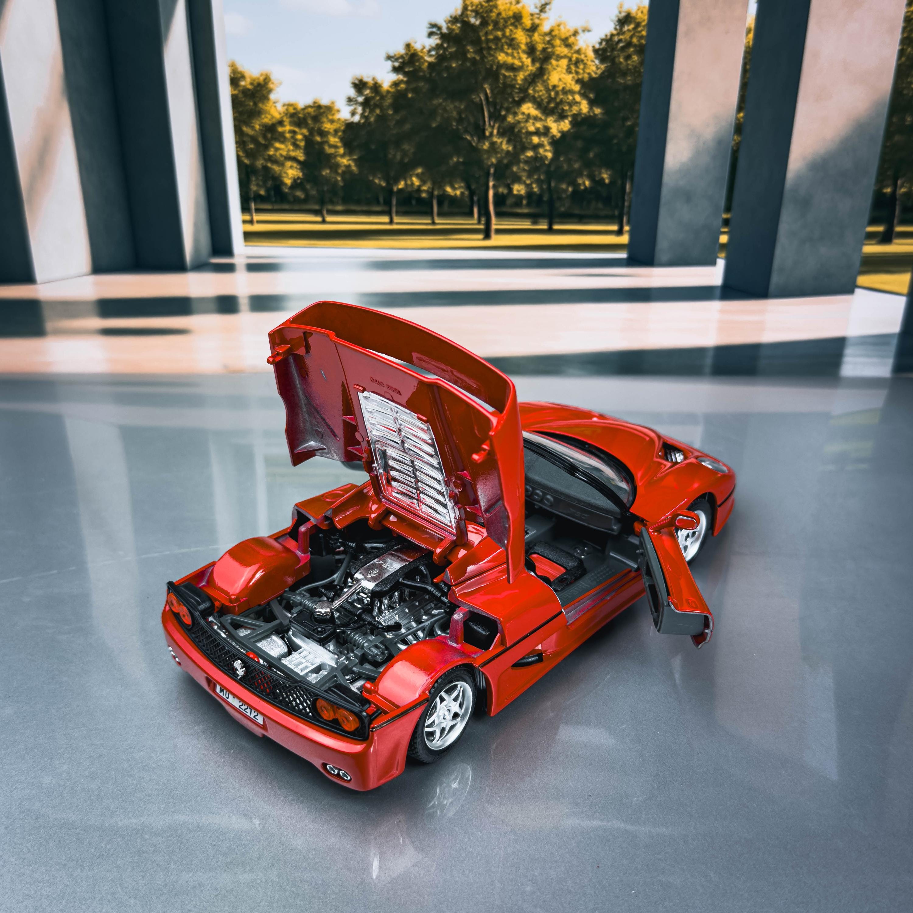 1995 Ferrari F50 | Die Cast Model Car | Vintage Model Car