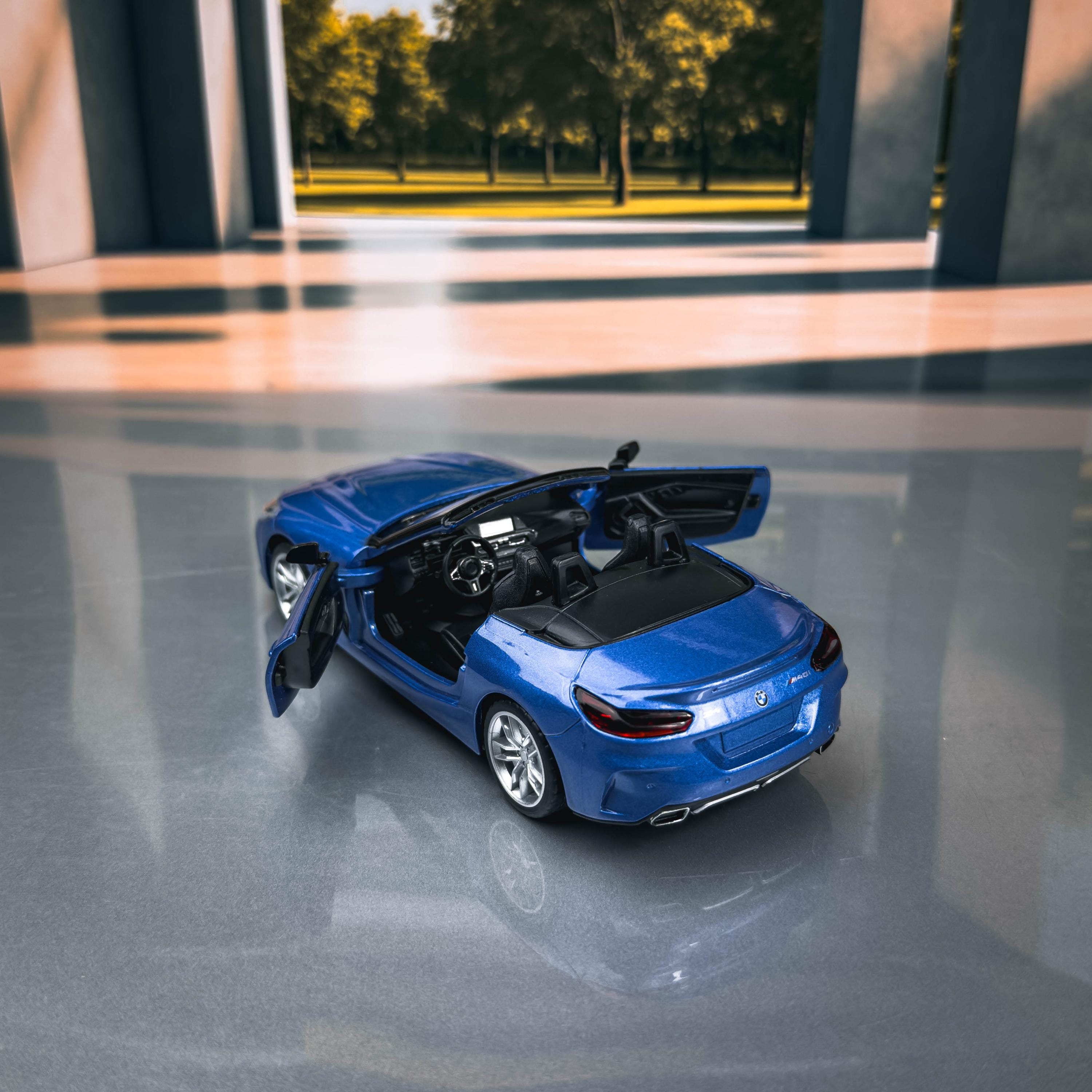  Z4 コレクターズモデル　ミニチュアカー BMW Z4 Diecast Model Car | 1:32 Scale, Blue - Etsy