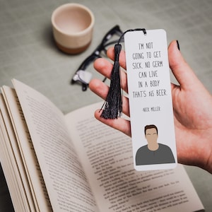 Nick Miller Quote Bookmark | New Girl Quotes | Germs | Gift