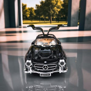 1954 Mercedes SL300 | Diecast Model Car | Vintage Model Car | Mercedes Benz Die cast | Scale 1:24 | Die-Cast Model | Gift