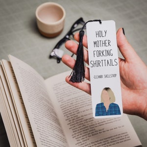 Segnalibro con citazione di Eleanor Shellstrop / Citazioni di buon posto / Shirttails / Regalo