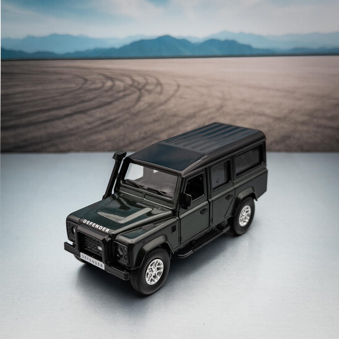Land Rover Defender Model Car | Licensed Model, 1:36 Scale - Etsy