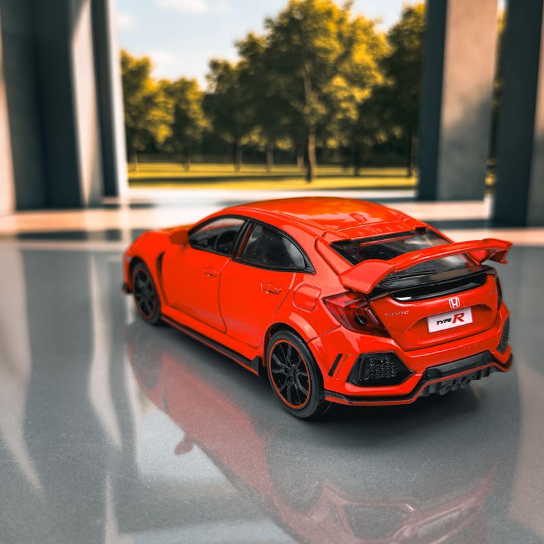 Honda Civic Type R | Diecast Model Car | Vintage Model Car | Honda Die ...