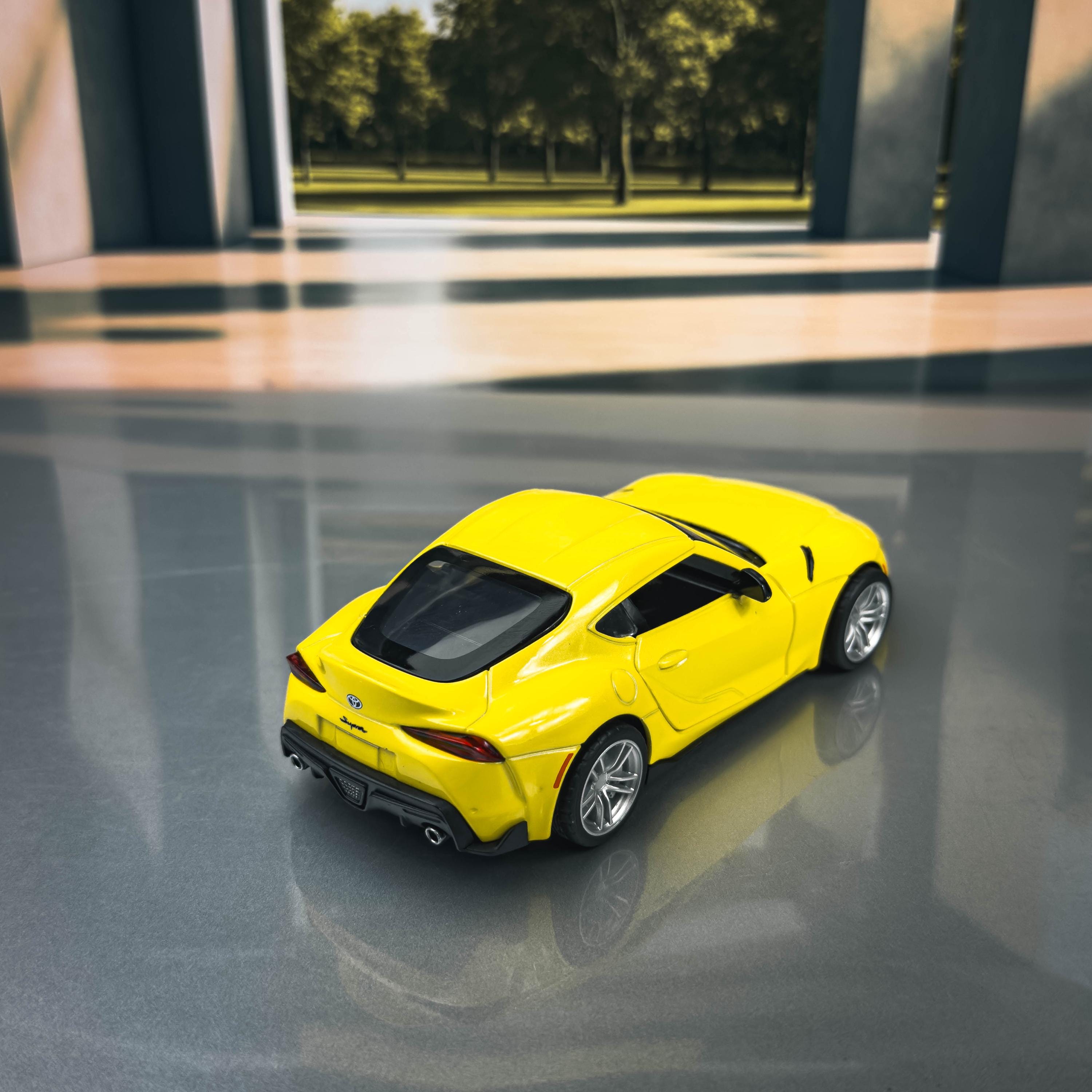 Toyota GR Supra Diecast Model Car | 1:32 Scale, Yellow - Etsy New