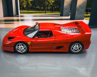 1995 Ferrari F50 Hard Top | Diecast Model Car | Vintage Model Car