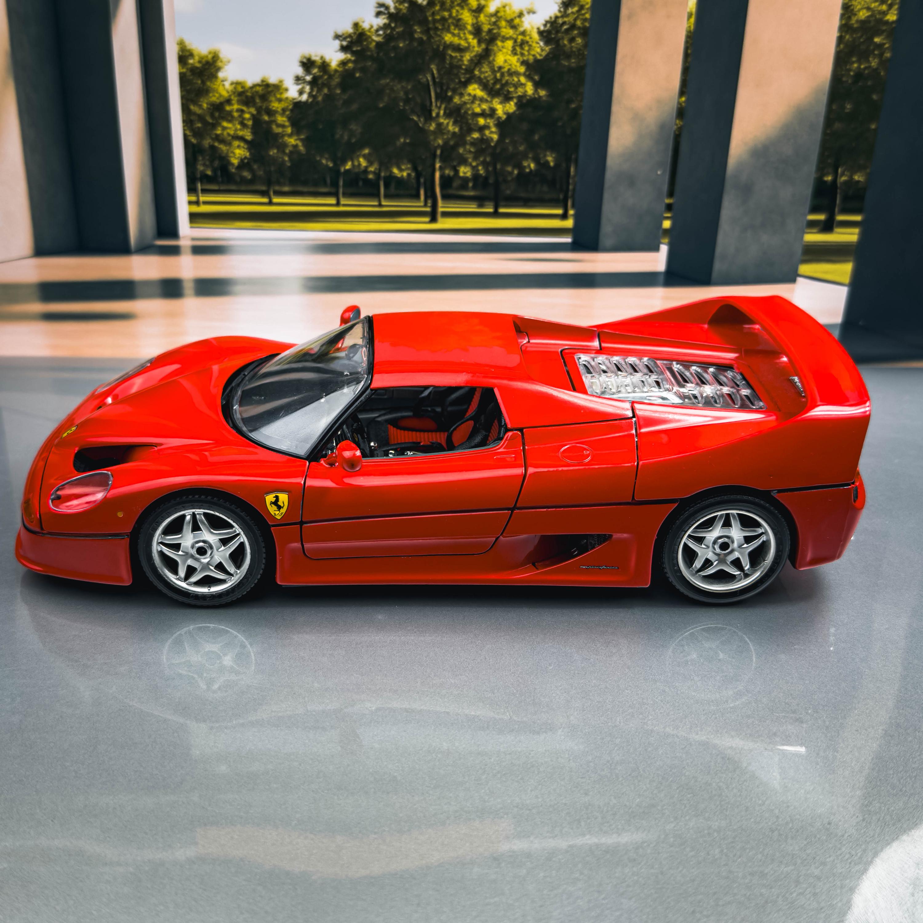 1995 Ferrari F50 Hard Top | Diecast Model Car | Vintage Model Car