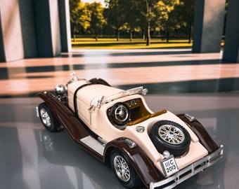メルセデス・ベンツ SSK 1928 ヴィンテージ ダイキャストモデルカー 