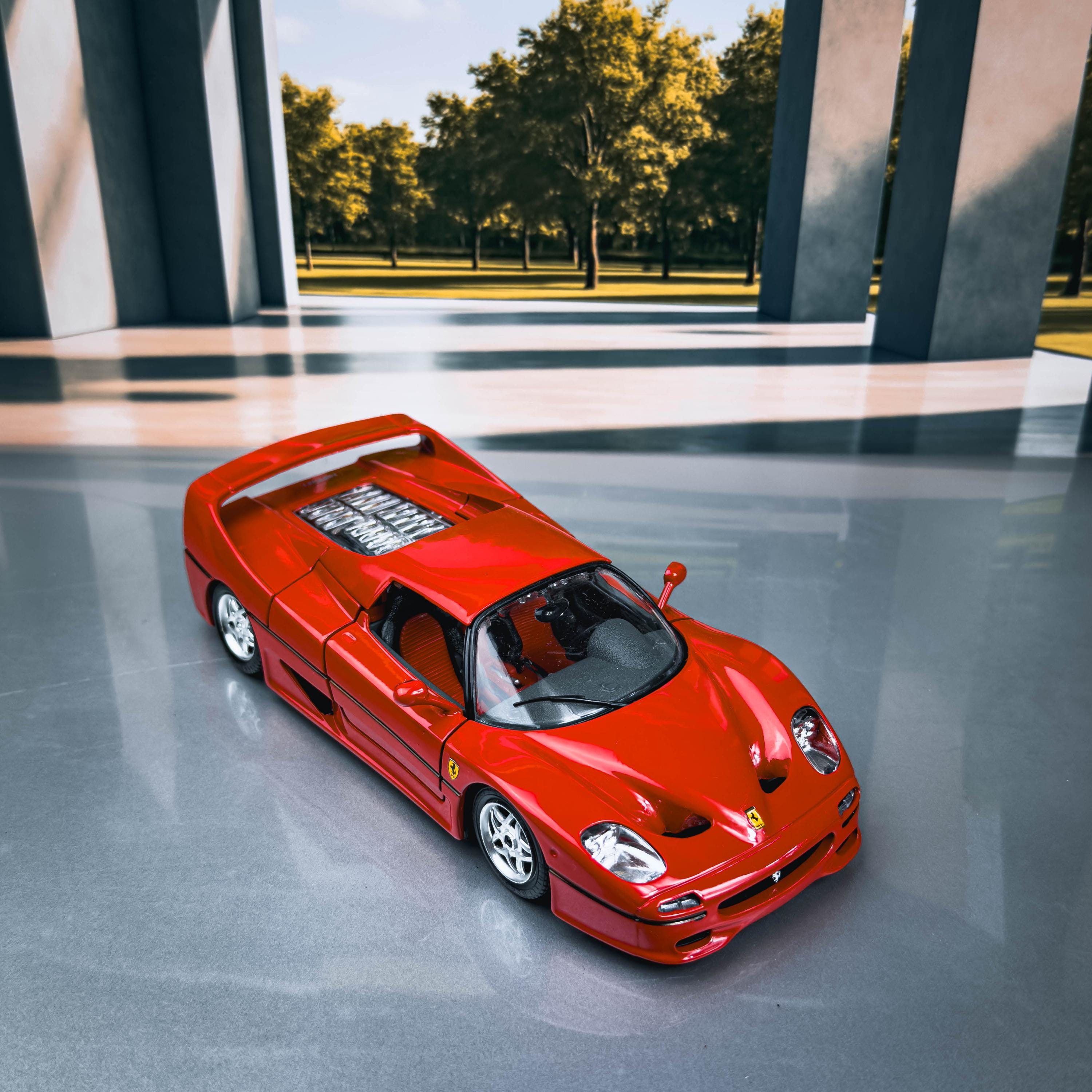 1995 Ferrari F50 Hard Top | Die Cast Model Car | Vintage Model Car