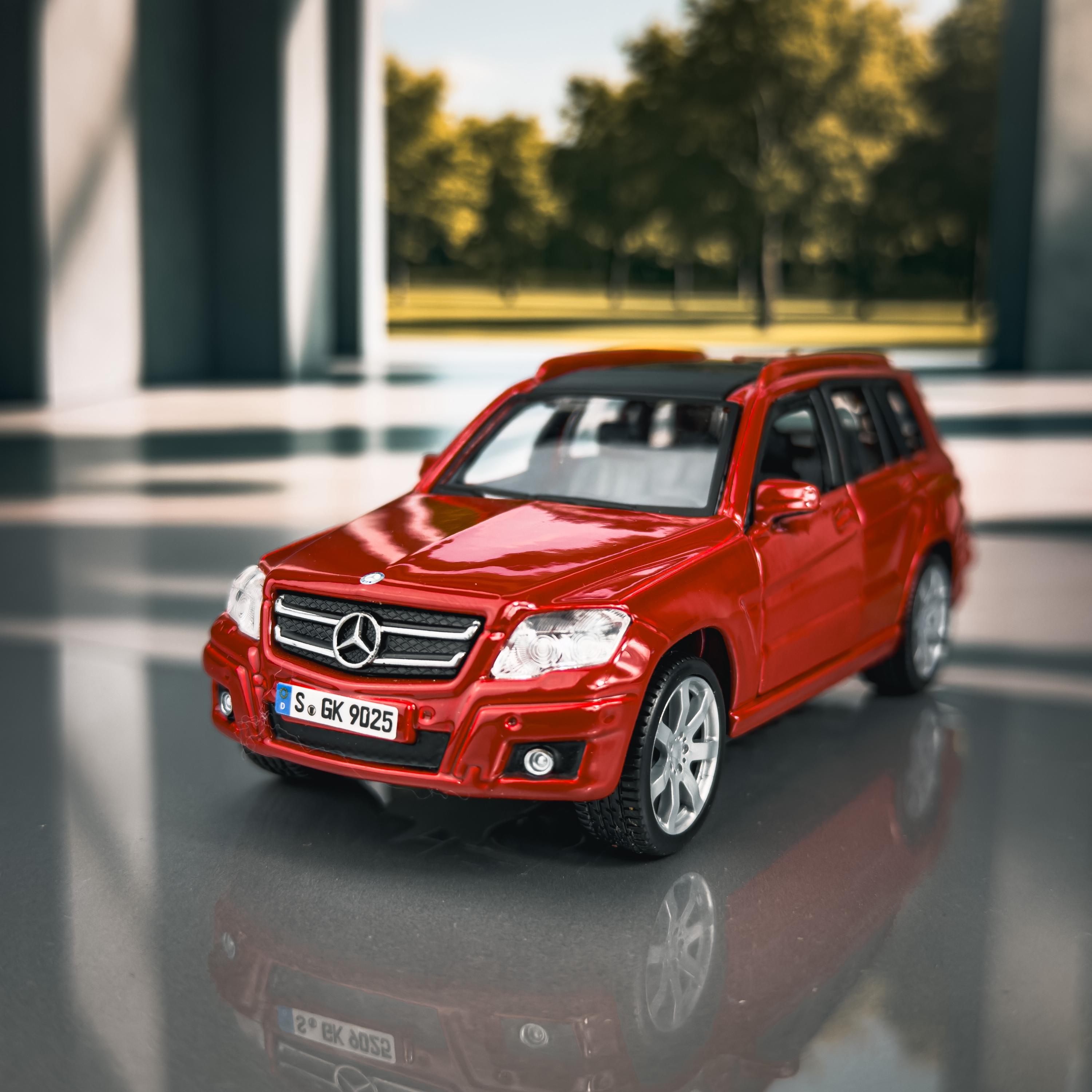 Mercedes Benz GLK 350 Diecast Model Car | 1:32 Scale, Red - Etsy